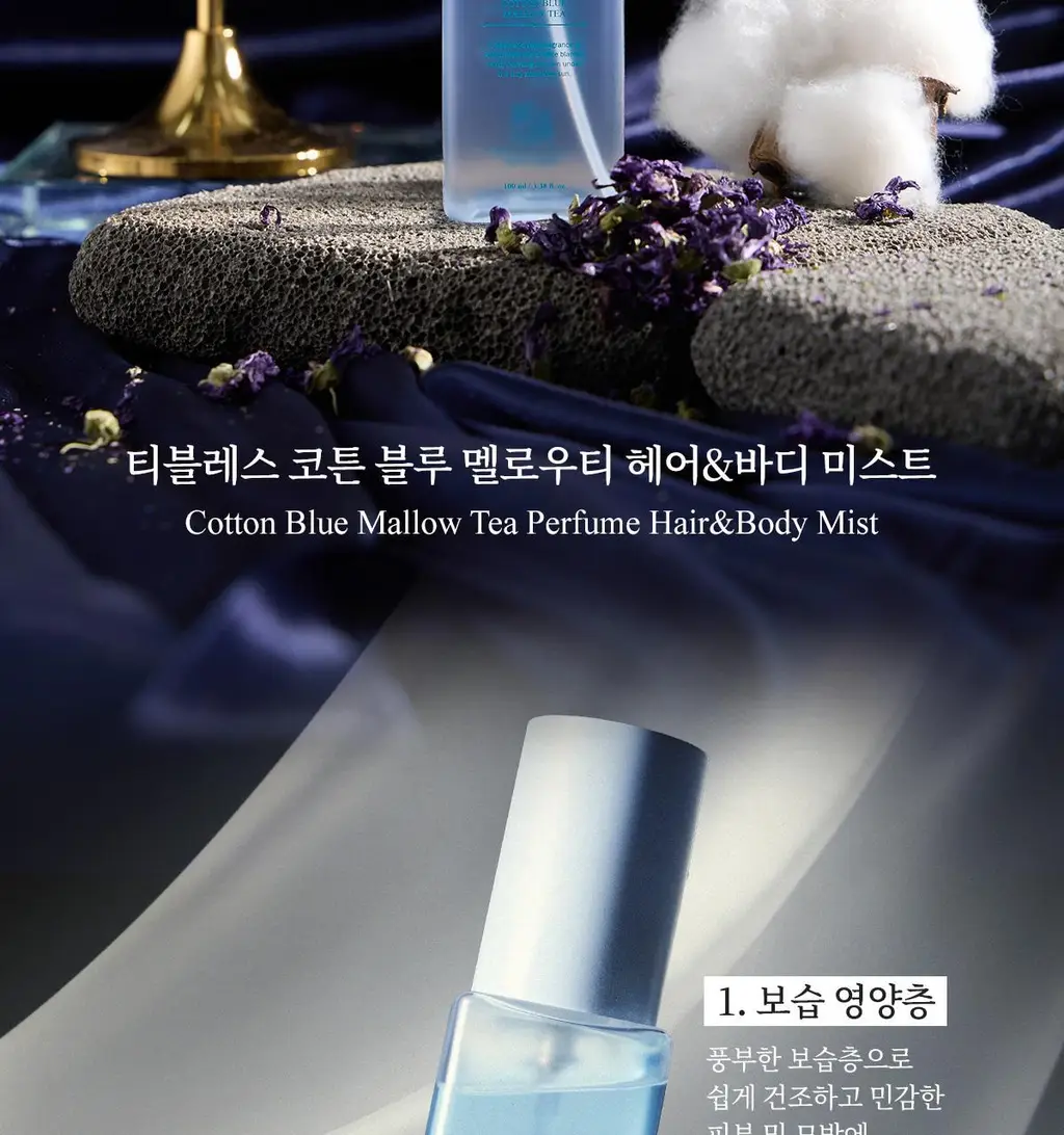 [NEW/24시간 지속] 티블레스 퍼퓸 헤어&바디미스트 100ml 3종 중 택 1 상세페이지 2